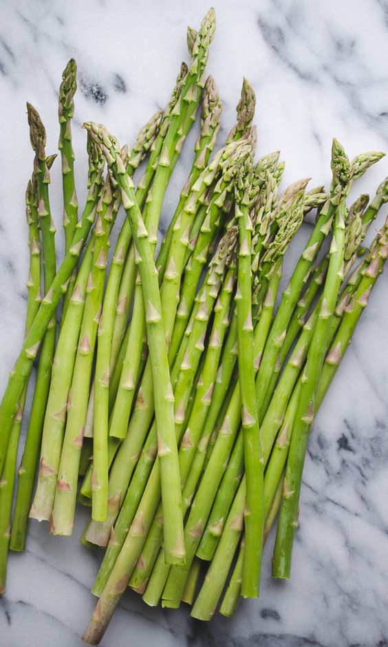 group of asparagus