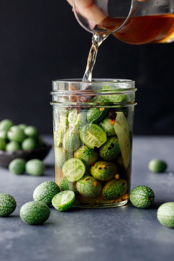 cucamelon pickles may be bad for GERD