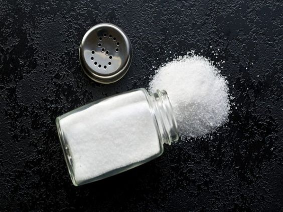 table salt fortified with iodine