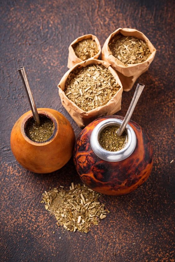 yerba mate tea that contain caffeine to boost your mood