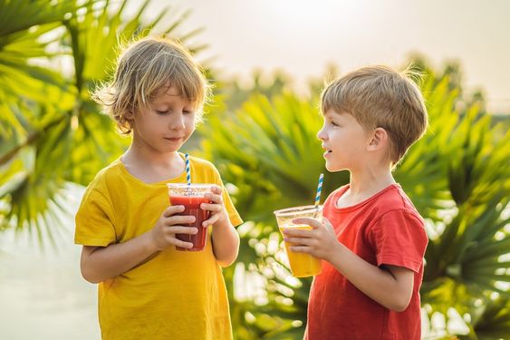 other source of water such as juices can keep their bodily fluid