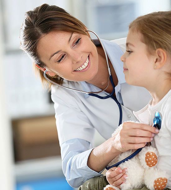 pediatrician can help you to cure child's cough