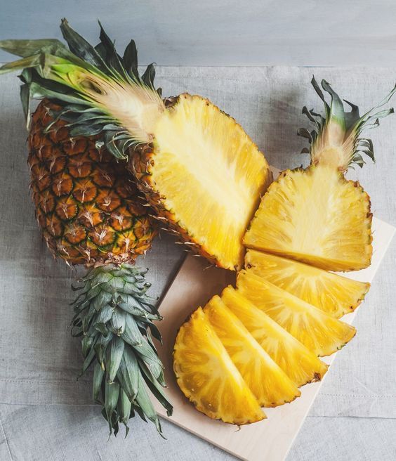 pineapple contain bromelain that good to ease cough in children