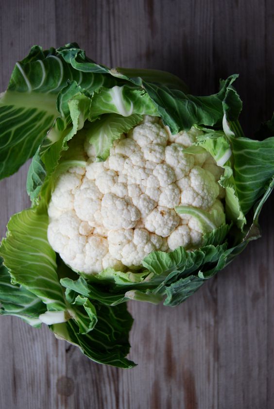 vitamin C and K are present in the cauliflower to prevent osteoporosis