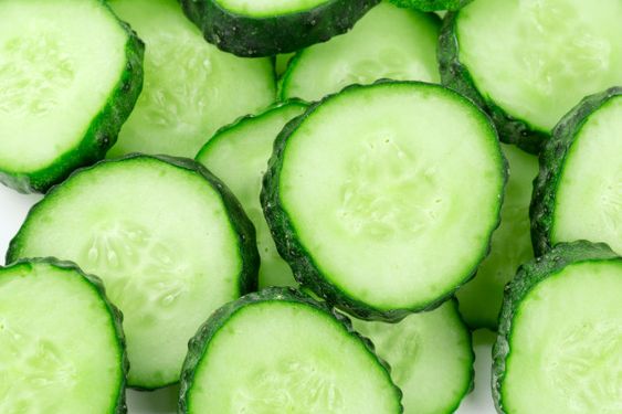 cucumber is a silica source to improve tissue connection