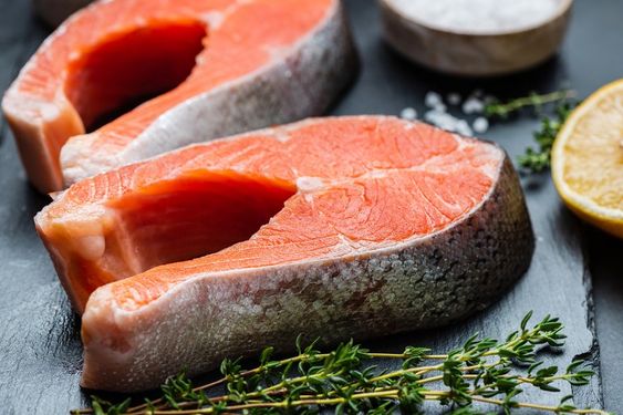 Salmon has a high amount of omega-3 fat and vitamin D to help bone formation. 