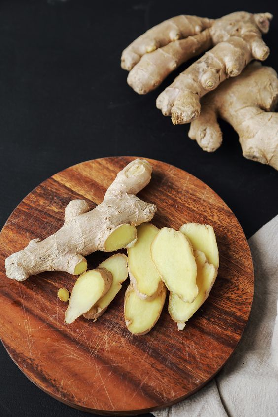 ginger has anti-inflammatory properties to reduce muscle pain