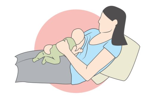 laid-back breastfeeding position is good both for baby and moms