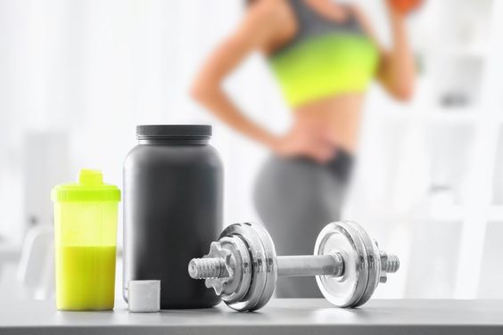 there is also food besides supplements that are good to improve your muscle during exercise