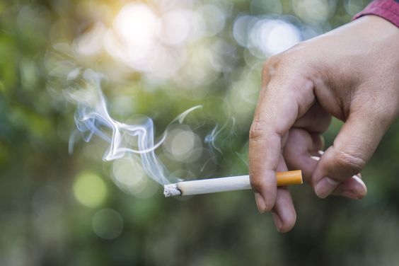 smoking is related to lower bone density that leads to osteoporosis